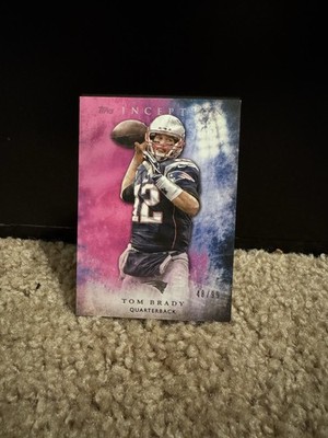 2015 Topps Inception Tom Brady /99 Patriots #25 Magenta READ