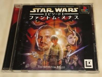 Star Wars Episode I The Phantom Menace PS1 Playstation JP Ver Gebraucht Getes...