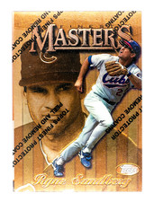 Ryne Sandberg #2 (1997 Topps Finest) Masters Baseball Card, Chicago Cubs, HOF
