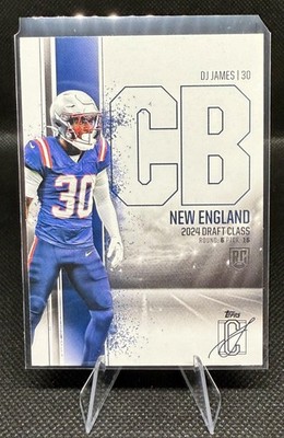 2024 Topps Signature Class #178 D.J. James (RC)
