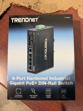 TRENDnet TI-PG62F 6-Port Industrial Gigabit P...