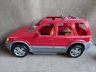 Mattel Barbie Ford  Escape SUV • Red Car w/ Adjustable Seats & Seatbelts • 2002
