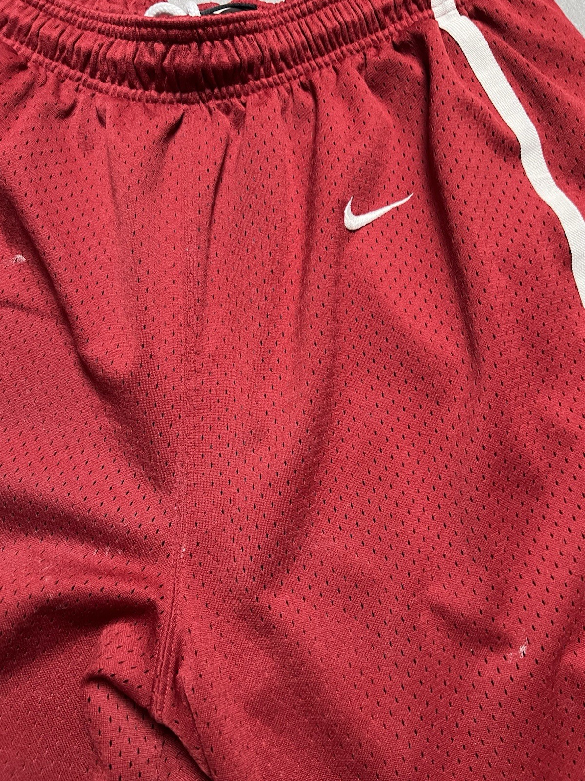 Nike Oklahoma Sooners Shorts Men's M Red Basketball Authentic Team Apparel OU thumbnail 6