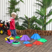 Zonekiz Flusssteine 11-Tlg. Balanciersteine Trittsteine FüR Kinder Bis 80 Kg