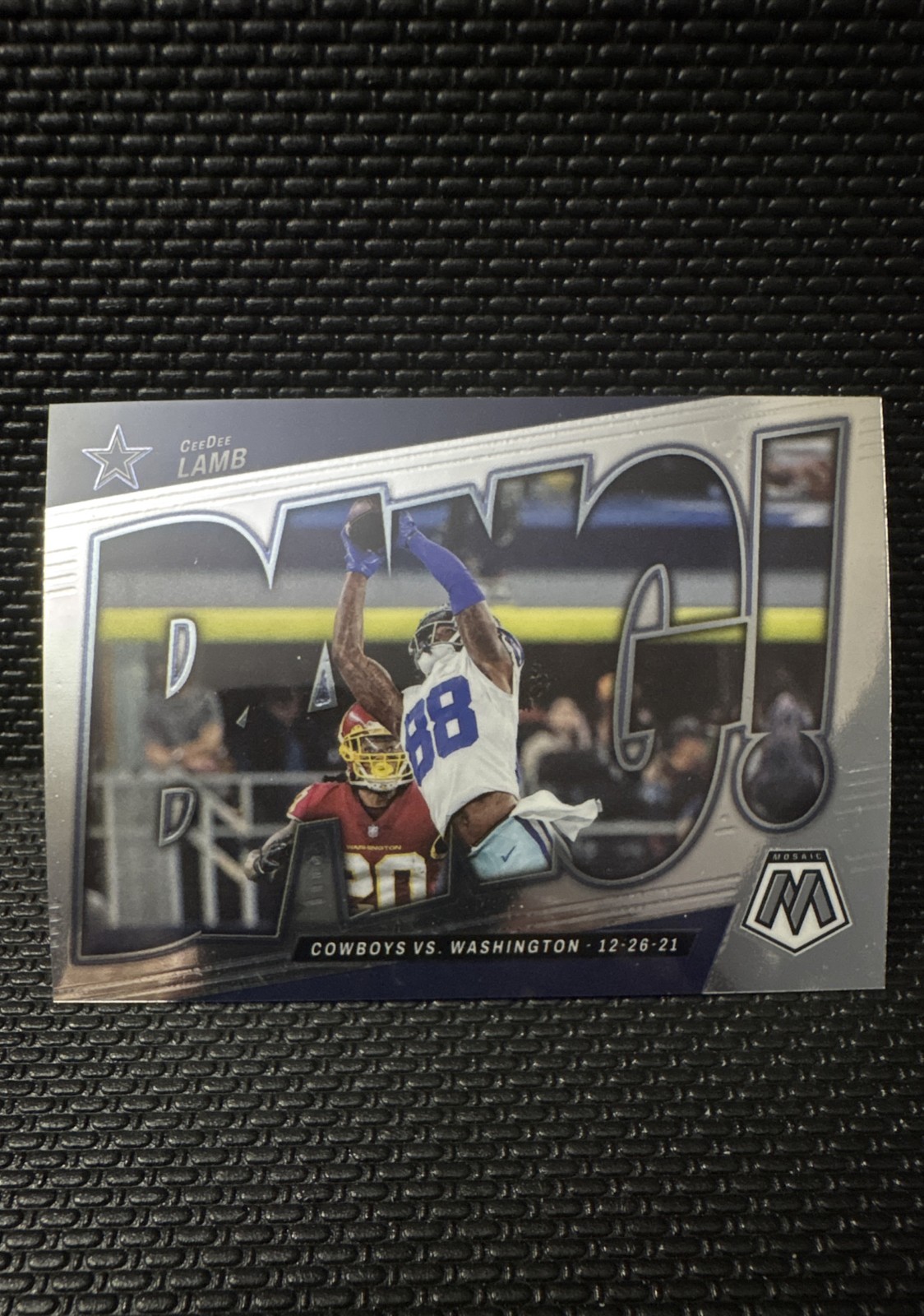 2022 Panini Mosaic - Bang! CeeDee Lamb #B-12