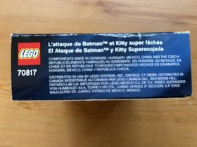 LEGO The LEGO Movie: Batman & Super Angry Kitty Attack (70817) NEW IN BOX