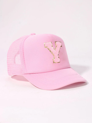 3-12Y a Trucker Hat Featuring 26 Letters, Stylish and Versatile, Perfect for Cas