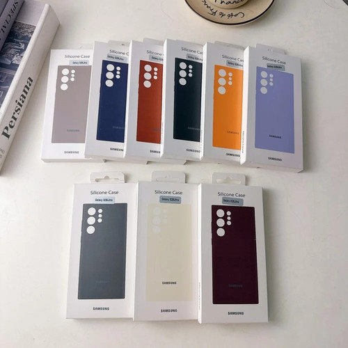 Flüssig Silikon Stoßfest Soft Case Samsung Galaxy S25 S24 S23 S22 S21 Ultra - Bild 2 von 22