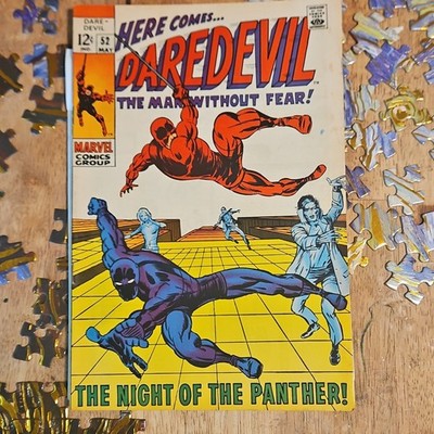 Marvel Comics Daredevil #52 (1972) Stan Lee Roy Thomas Gene Colan