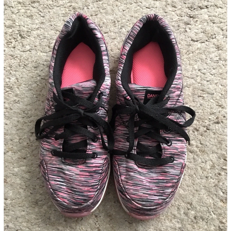 Zapatillas deportivas DANSKIN NOW para mujer talla 8 multicolor con cordones Foto 2 de 4