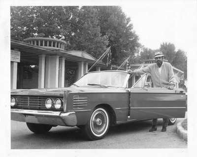1965 Mercury Convertible The Muny St Louis Press Photo Pernell Roberts 0079