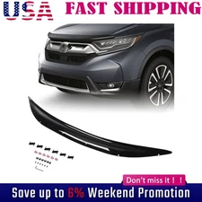 Stone & Bug Deflector Hood Shield Black Fits For Honda CR-V CRV 2017-2022 New