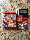 Pokemon Red Game Boy in box Cartridge Inserts Tested First Print no manual