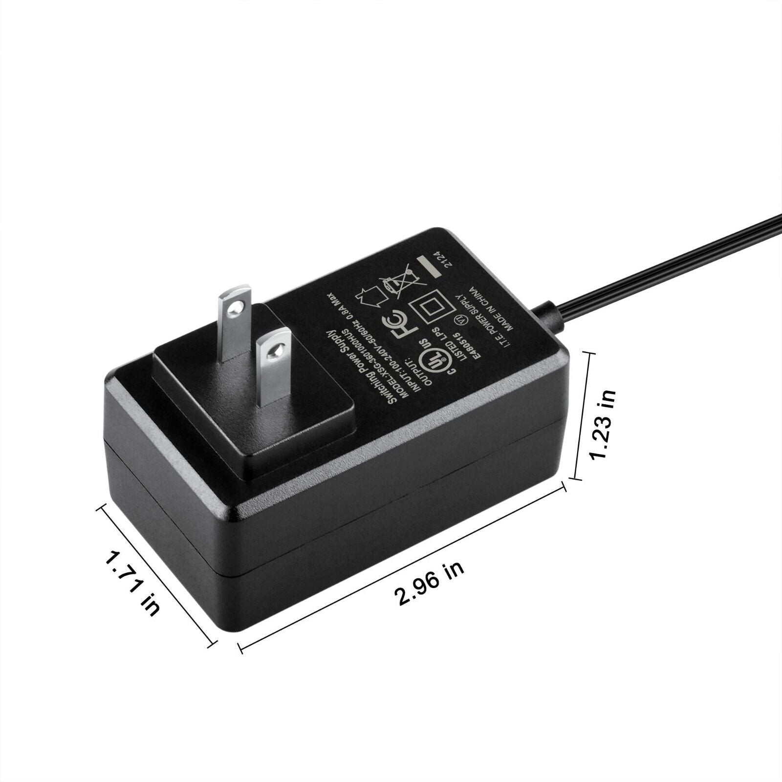 36V AC/DC Adapter for Iirios Model Q5 Pro Q5Pro S5 Vacuum Cleaner