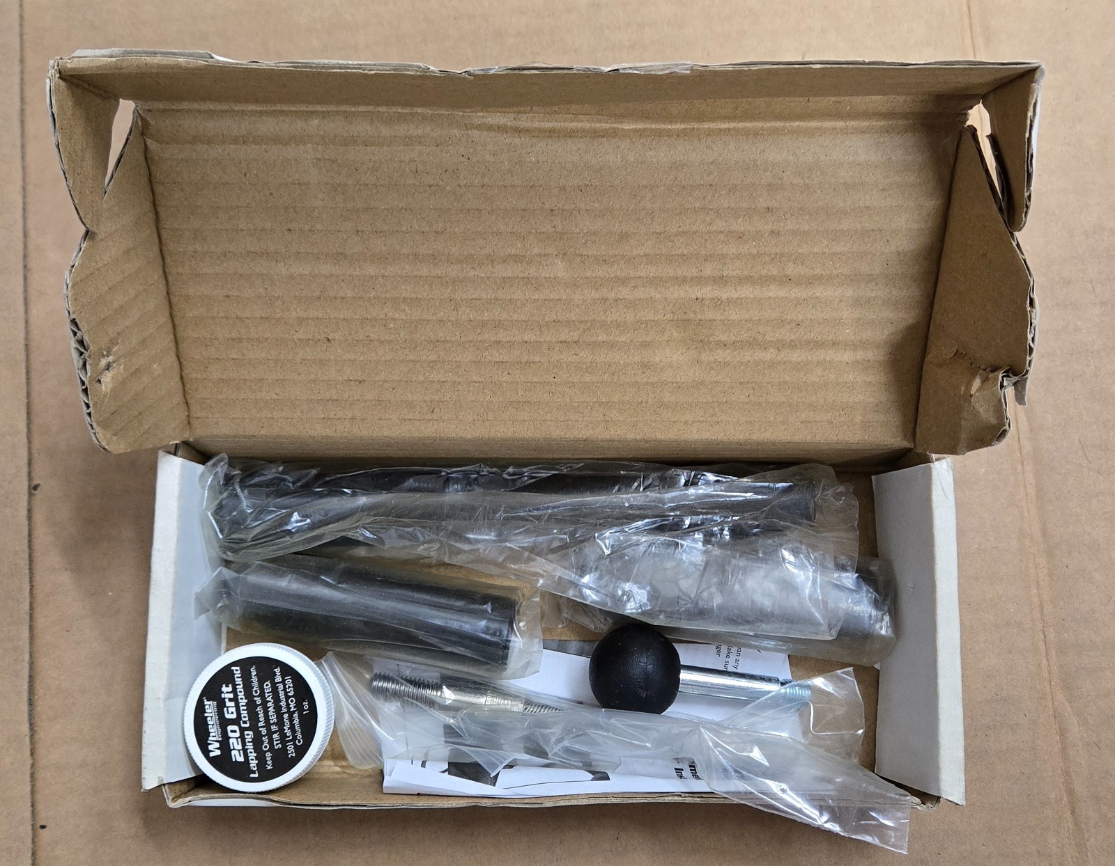 Wheeler Scope Ring Alignment and Lapping Kit for 1