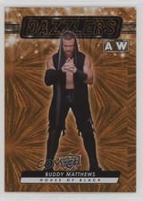 2024 Upper Deck AEW All Elite Wrestling Dazzlers Orange Buddy Matthews 02l5