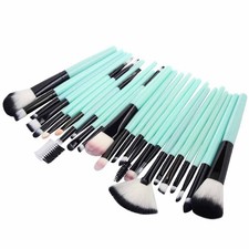 25-Piece Makeup Brush Set - Complete Face & E...