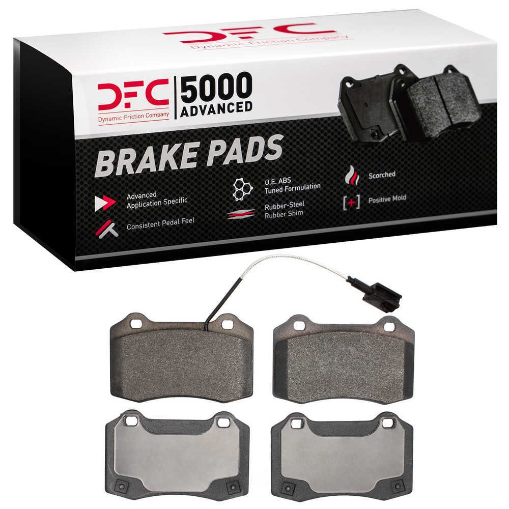Disc Brake Pad Set fits 2014-2019 Maserati Quattroporte Ghibli  DFC