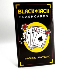 Blackjack Basic Strategy Flashcards for Beginners Casino Game Learning Cards