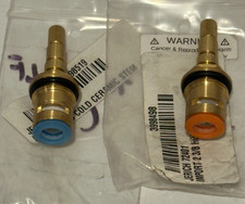 Jerich 72401  72402 - Hot and Cold Import Cartridge Stems 1 of ea - Lot of 2