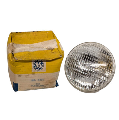 GE 4478 CIM Flood Lamp Par 46 Sealed Beam NOS 13v 60w