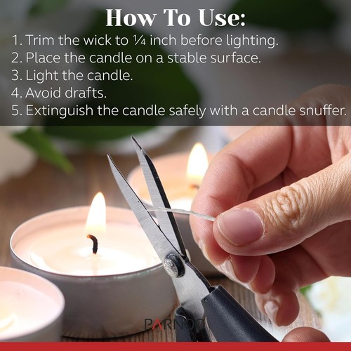 300-Pack White Tealight Candles - Long Burn & Smokeless - Picture 7 of 11