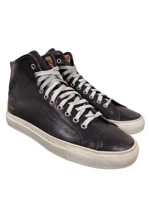 4091 39 7547 - Common Projects Tournament High Leather Sneaker men's size 39 - Image 1 of 4