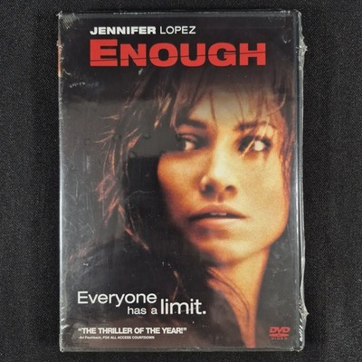 Enough DVD DVD Movie Jennifer Lopez Thriller Drama Domestic Abuse Revenge Film