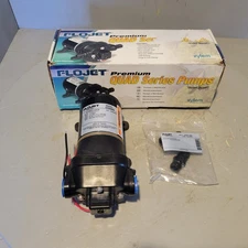 FloJet Quad Ser Automatic Marine Water System Pump, 12VDC, 7A, 35PSI, 04305500