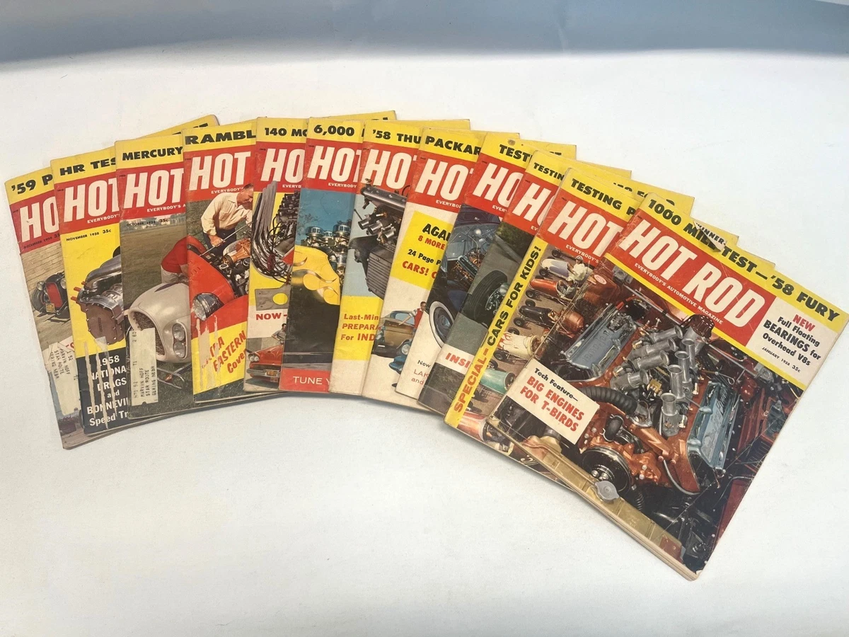 Hot Rod Magazines 1940-1979 for sale - eBay