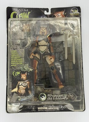 Realm of the Claw Zynda Action Figure Stan Winston Creatures 2001 No. 97023 NEW