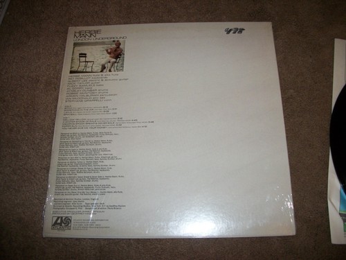 Herbie Mann London Underground LP - Atlantic SD-1648 EX VINYL W/ HYPE STICKER - Picture 2 of 2