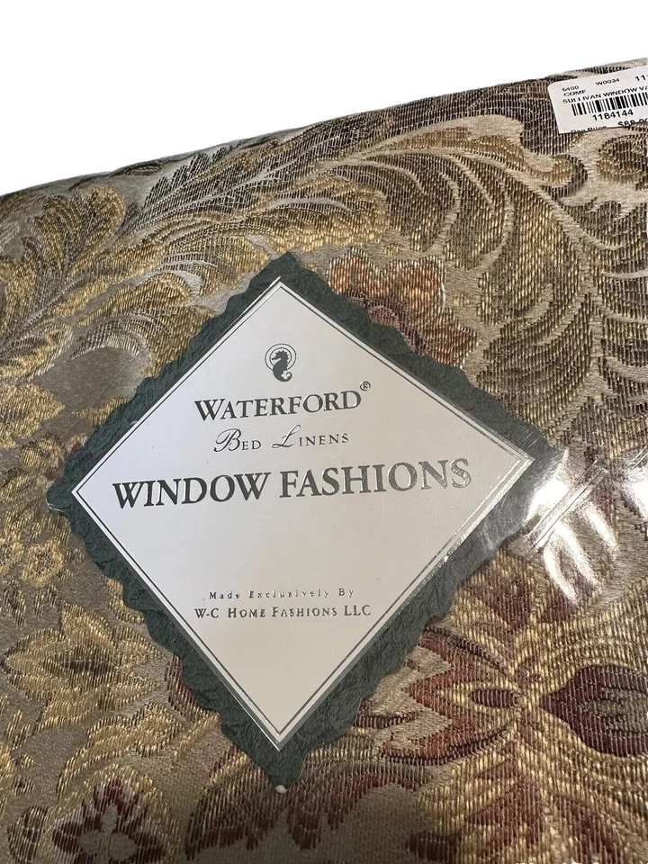 Waterford Ventana a Medida Valence Sullivan Estilo Paisley 55”x 18” 2012 Foto 2 de 4