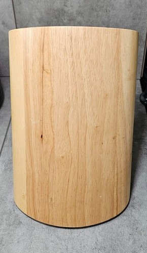 Vintage Saladmaster Messerblock Holz mit 8 Schlitzen - Bild 4 von 5