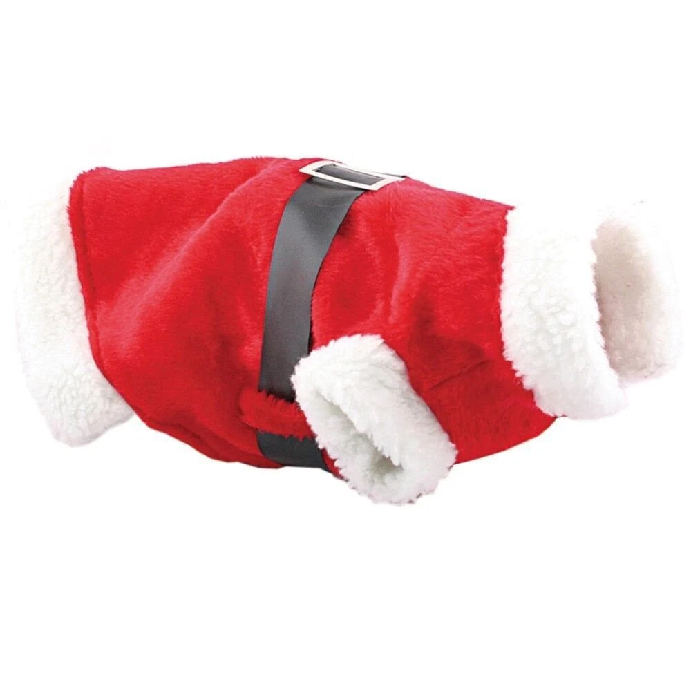 Dog father christmas clearance outfit