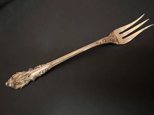 Wallace Sir Christopher Sterling Silver 5.5  inch  Cocktail Fork