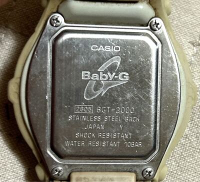 Casio Baby-G Bgt-2000 Digital Quartz Women Vintage 699922372 | eBay