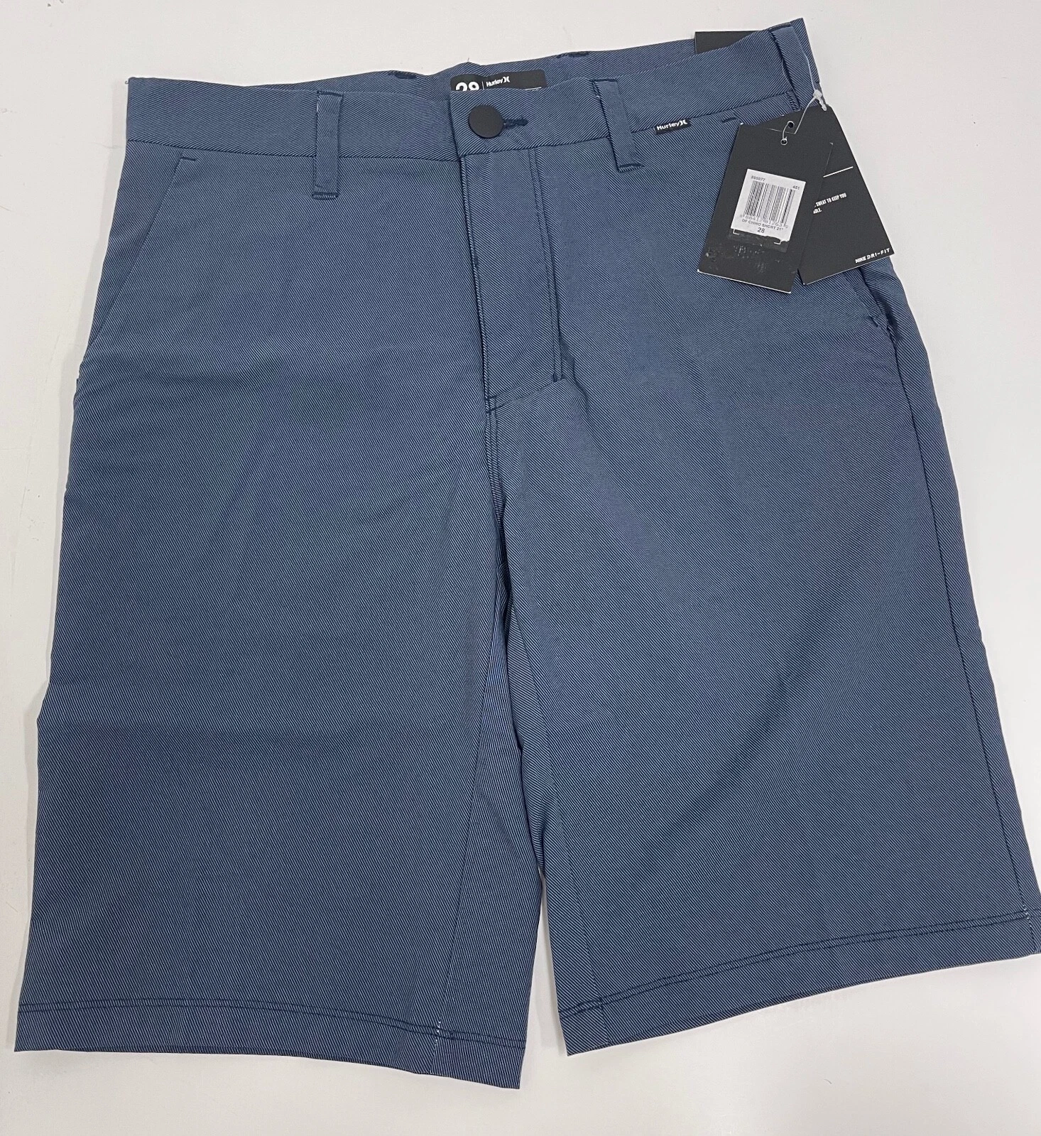 Hurley Men's Dri-fit Chino Shorts 895077 451 Obsidian SIZE 28