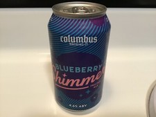Blueberry Shimmer empty beer can