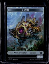 Gnome / Merfolk Token Foil - LCI - NM - MTG Magic the Gathering