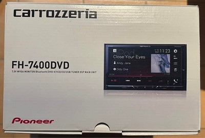Pioneer Carrozzeria FH-7400DVD Bluetooth car audio 2 DIN Good 