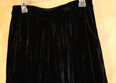 Nwt Sacred Threads Größe M Lagenlook Art-To-Wear Gebrochen Schwarz Samt Fließend
