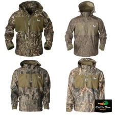 NEW BANDED GEAR WATERPROOF 1/4 QUARTER ZIP CAMO HOODED PULLOVER - B1010030 -