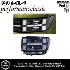 92101P6110 OEM LED Low Beam Head Lamp Assy LH for Hyundai Santa Fe MX5 24+
