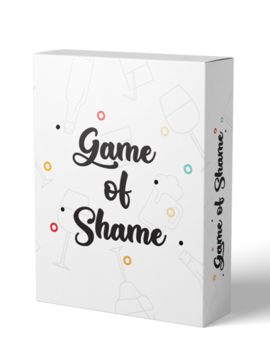 Game of Shame Trinkspiel - Partyspiel Weihnachtsgeschenk OVP