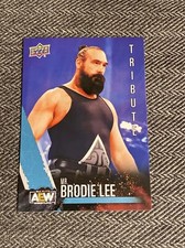 2021 Upper Deck AEW 'First Edition' #60 Tribute - Mr. Brodie Lee