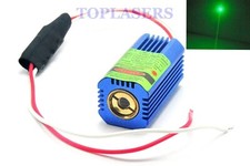 12V 532nm 50mW Laser Diode Module Green High Power Lazer Dot Beam w/ Glass Lens