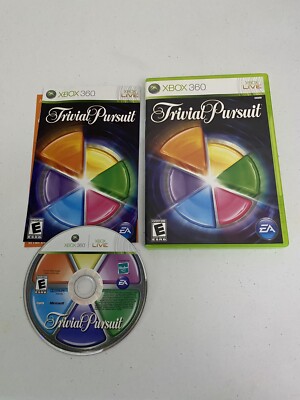 Trivial Pursuit - Xbox 360 Complete With Manual Clean Disc CIB