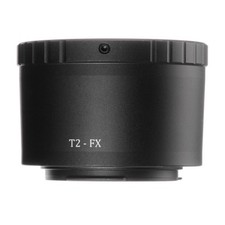 T2 T microscope Lens to Fujifilm X FX Fuji Camera Adapter Ring X-M5 X-H2 X-H2S