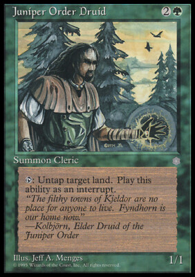 Magic the Gathering MTG Juniper Order Druid (251) Ice Age   LP